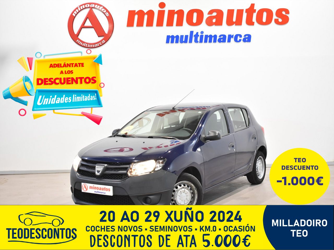 DACIA SANDERO en Minoautos