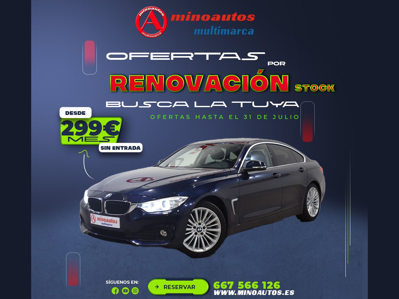 BMW SERIE 4 en Minoautos