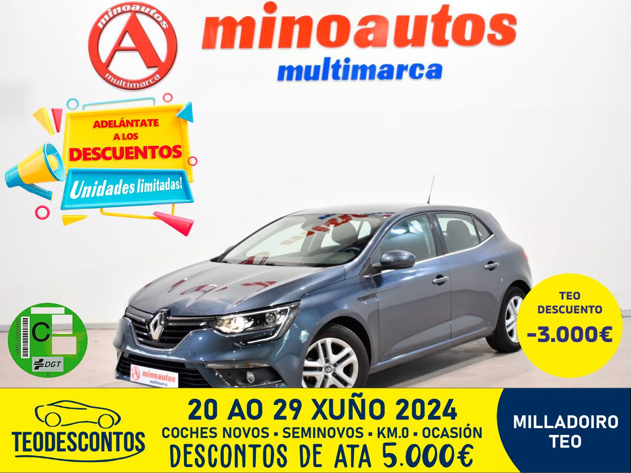 RENAULT MEGANE en Minoautos