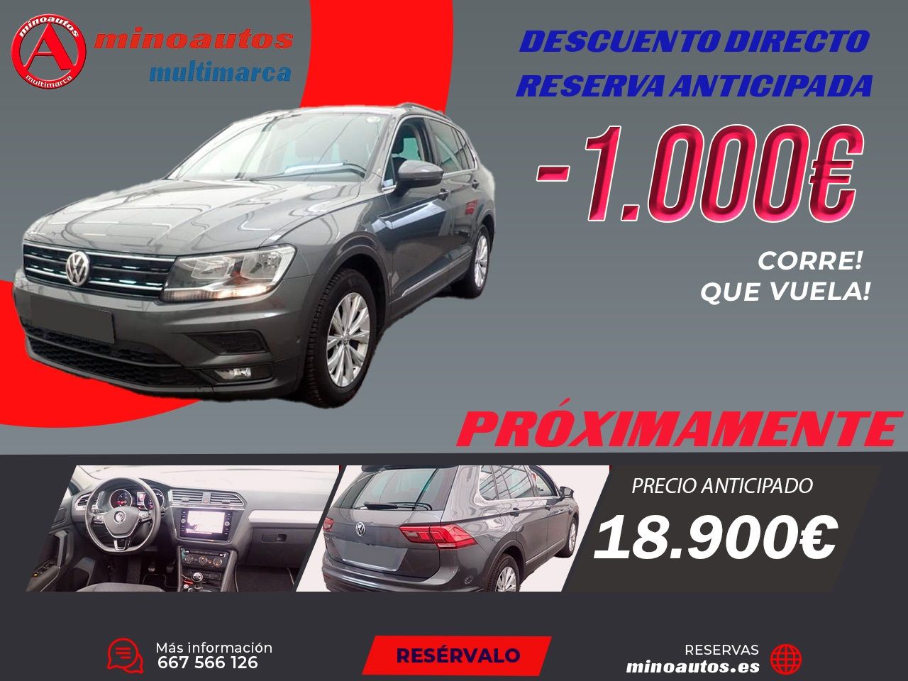 VW TIGUAN en Minoautos