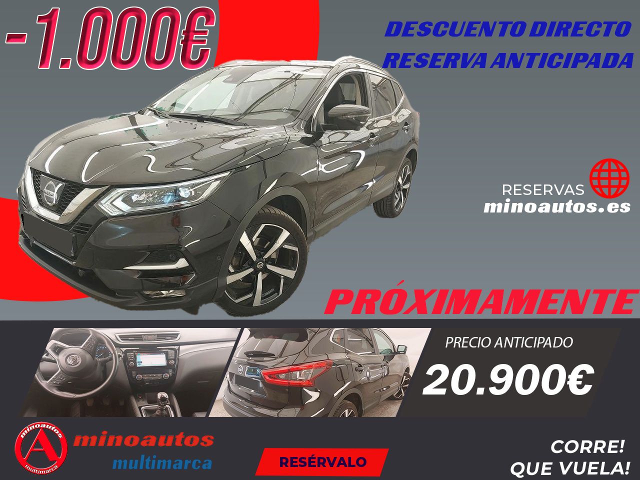 NISSAN QASHQAI en Minoautos