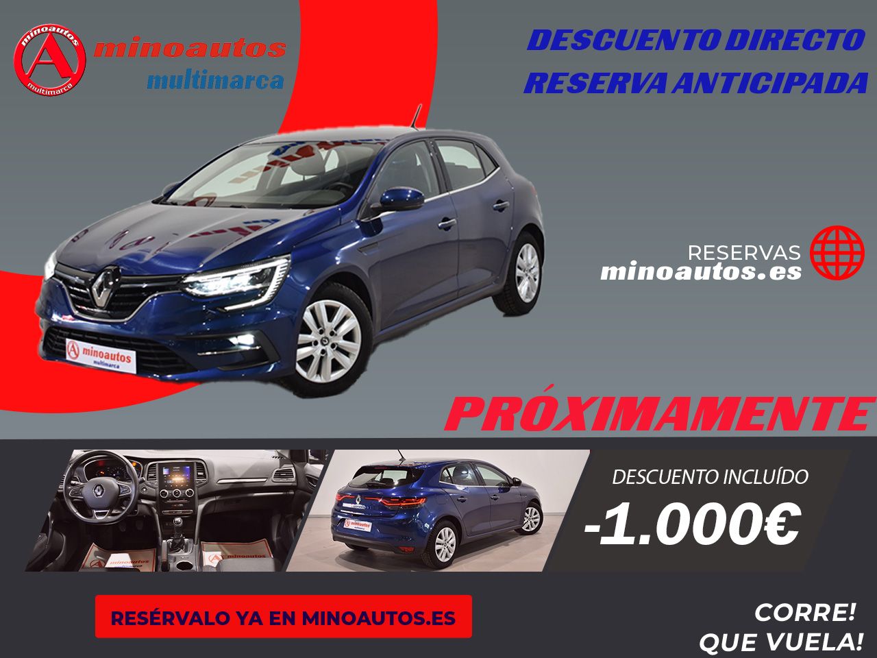 RENAULT MEGANE en Minoautos