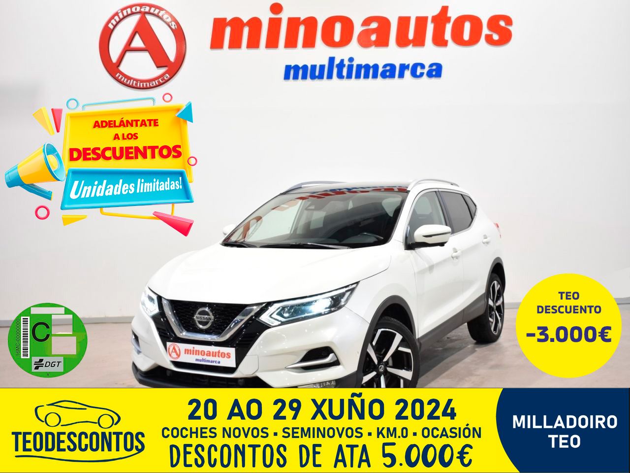 NISSAN QASHQAI en Minoautos