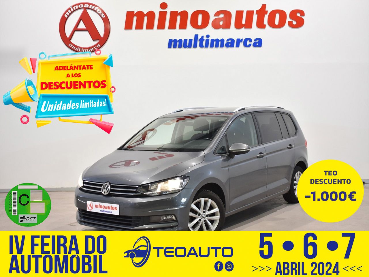 VW TOURAN en Minoautos