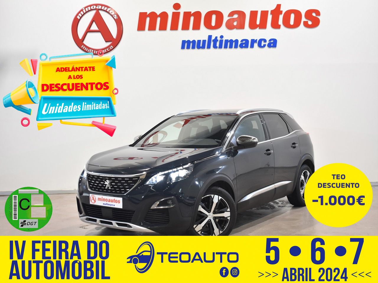 PEUGEOT 3008  en Minoautos