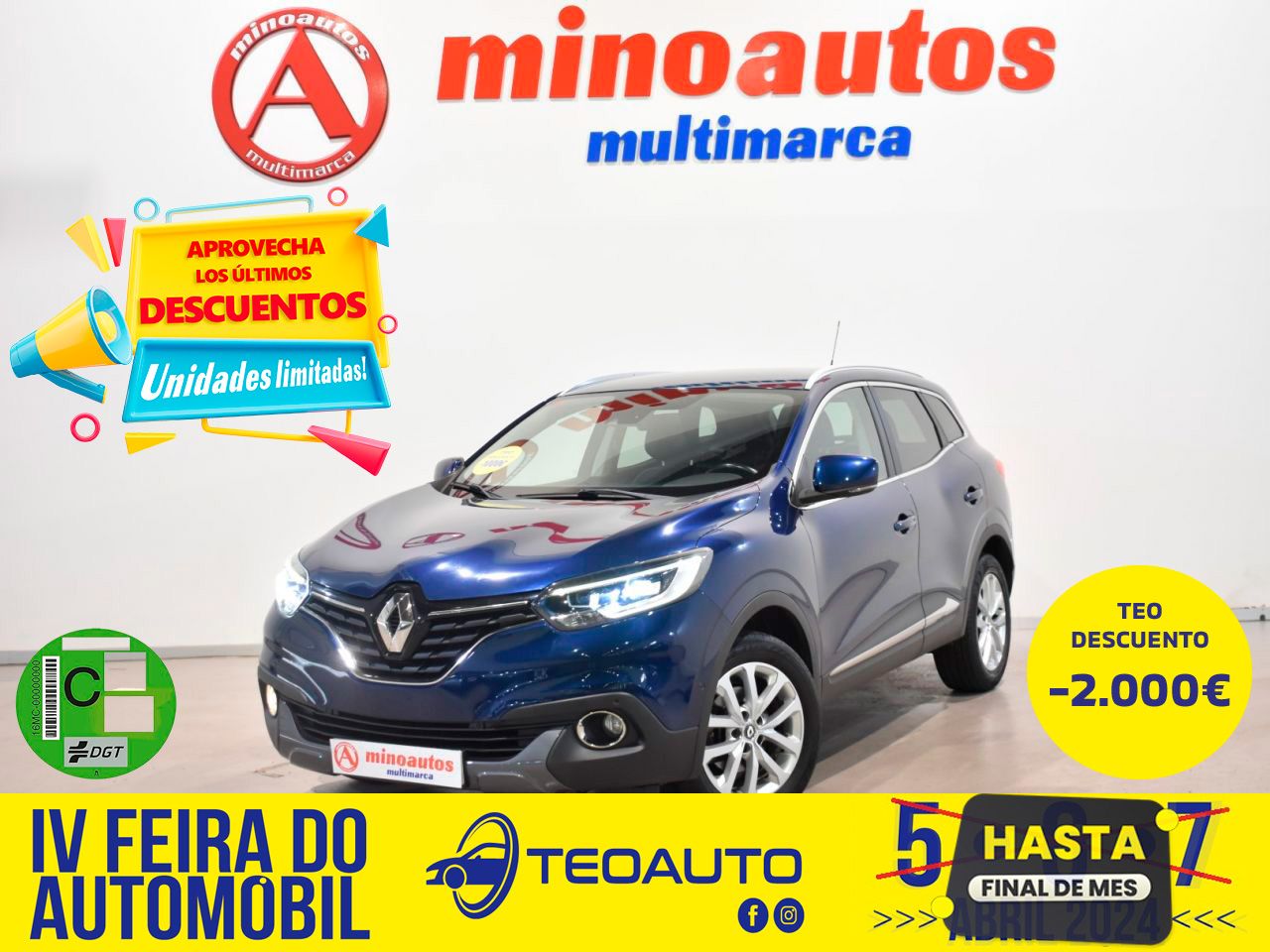 RENAULT KADJAR en Minoautos