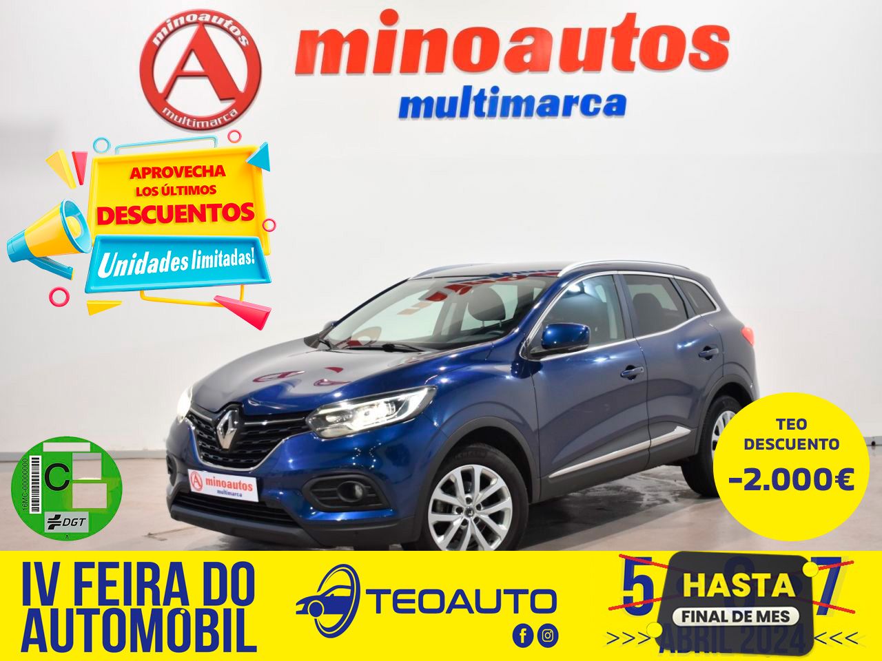 RENAULT KADJAR en Minoautos