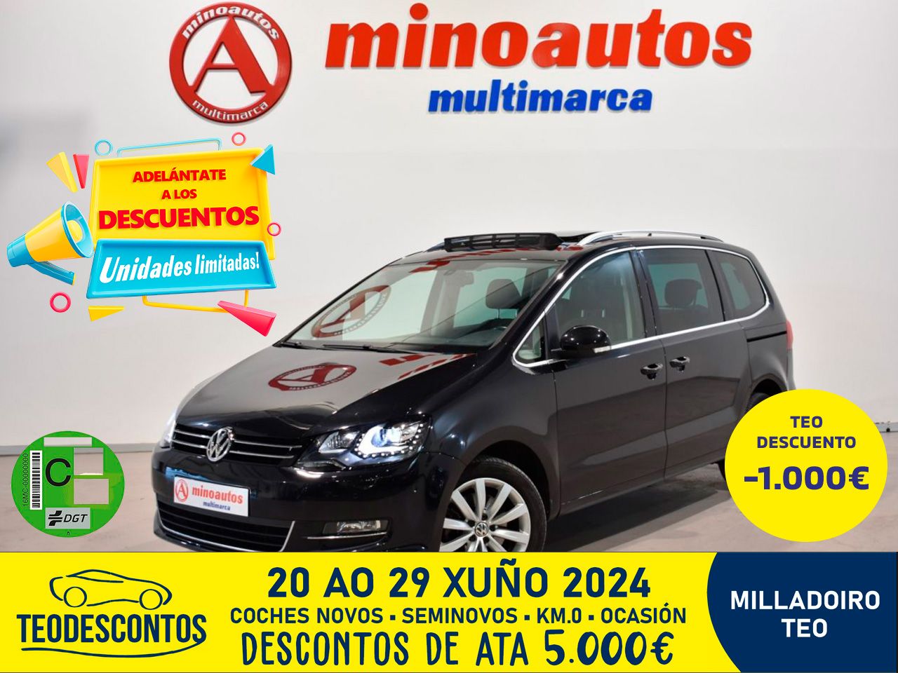 VW SHARAN en Minoautos