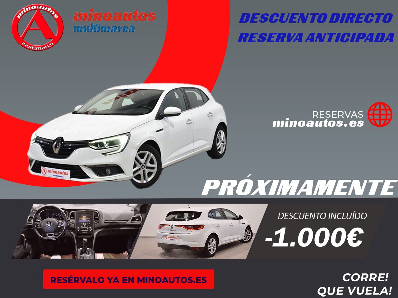 RENAULT MEGANE en Minoautos