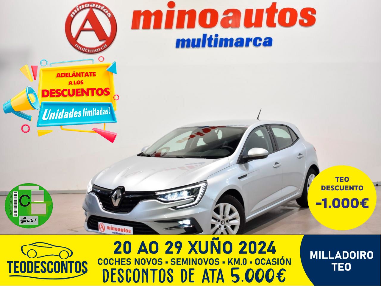 RENAULT MEGANE en Minoautos