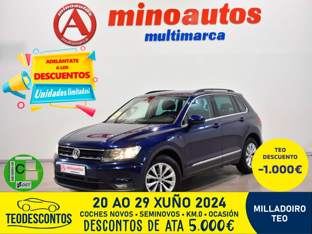 VW TIGUAN en Minoautos