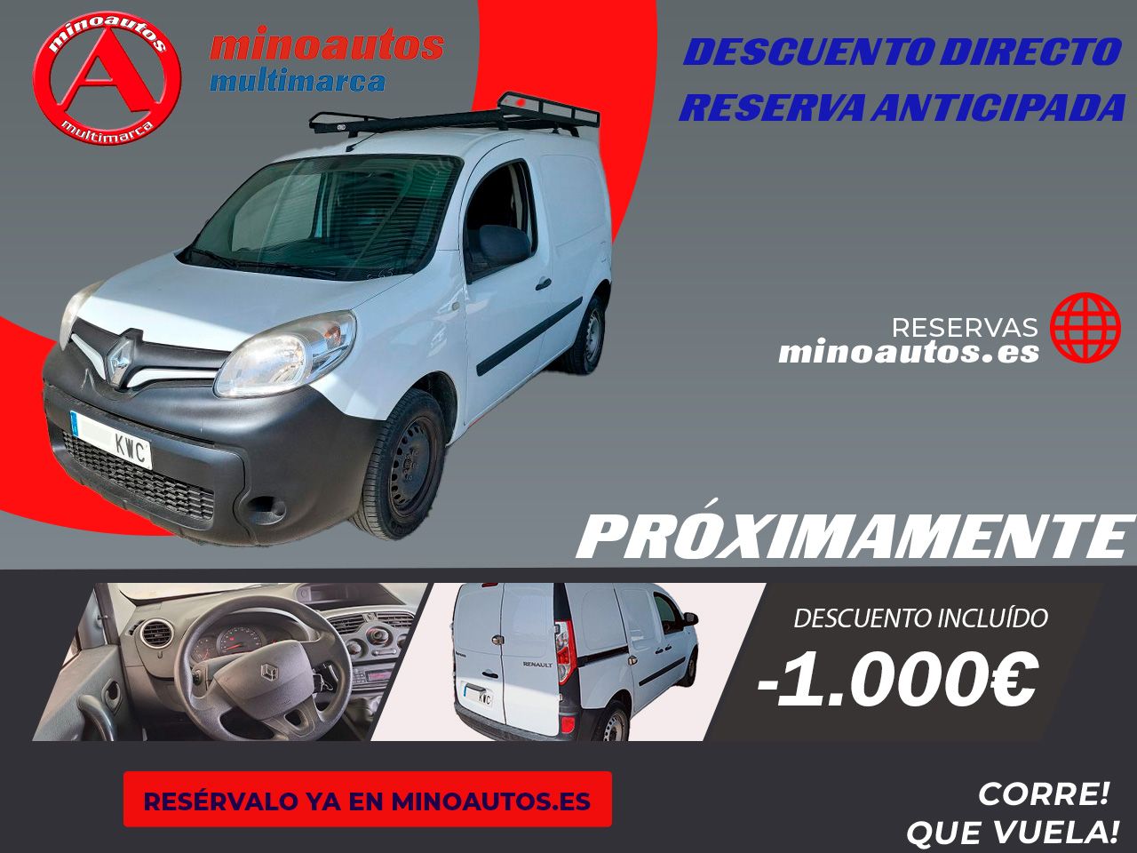 RENAULT KANGOO en Minoautos