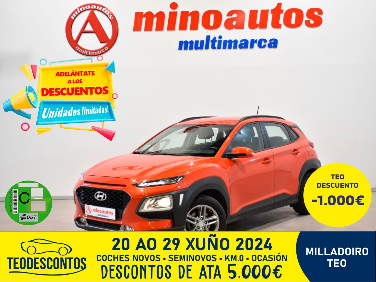 HYUNDAI KONA en Minoautos