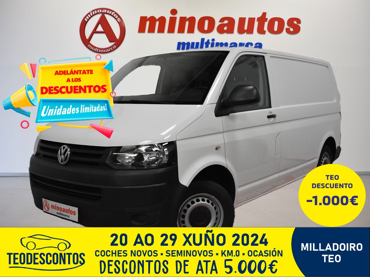 VW TRANSPORTER en Minoautos