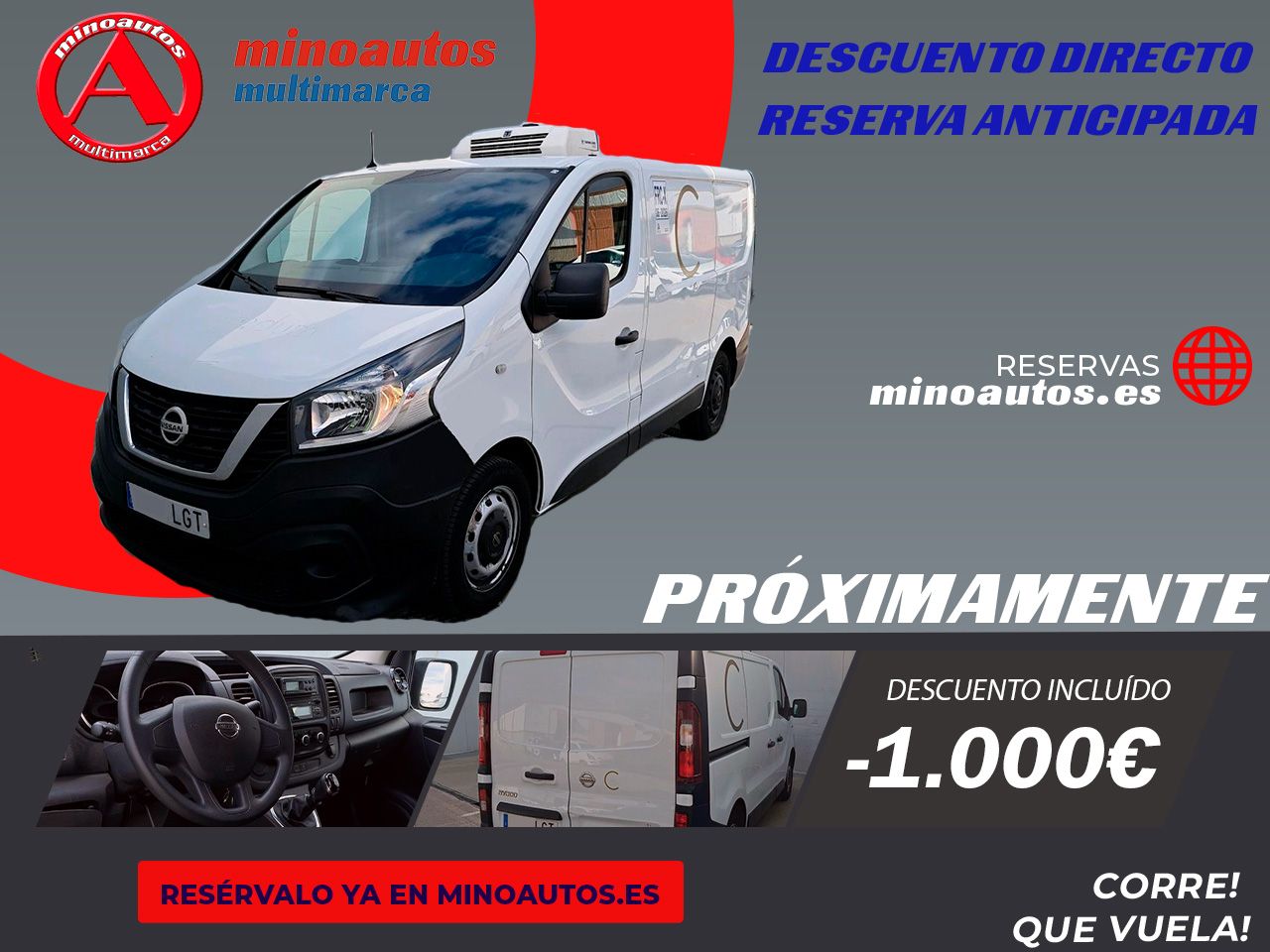 NISSAN NV300 en Minoautos