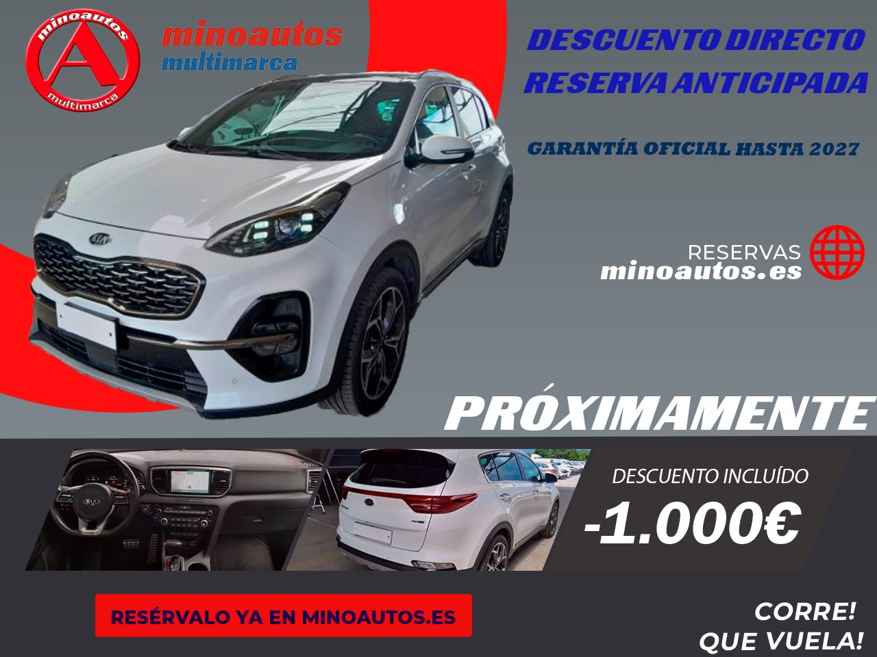 KIA SPORTAGE en Minoautos