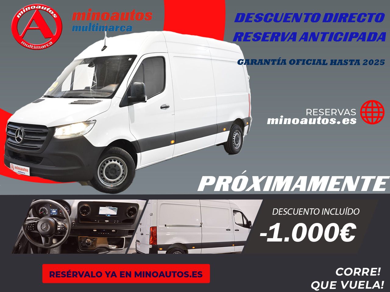 MERCEDES-BENZ SPRINTER en Minoautos