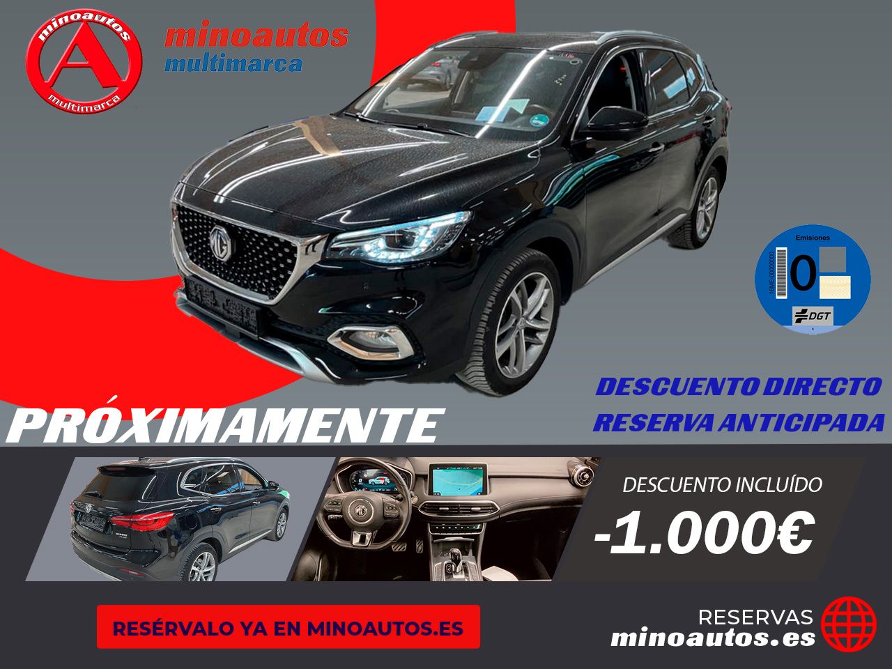 MG EHS en Minoautos