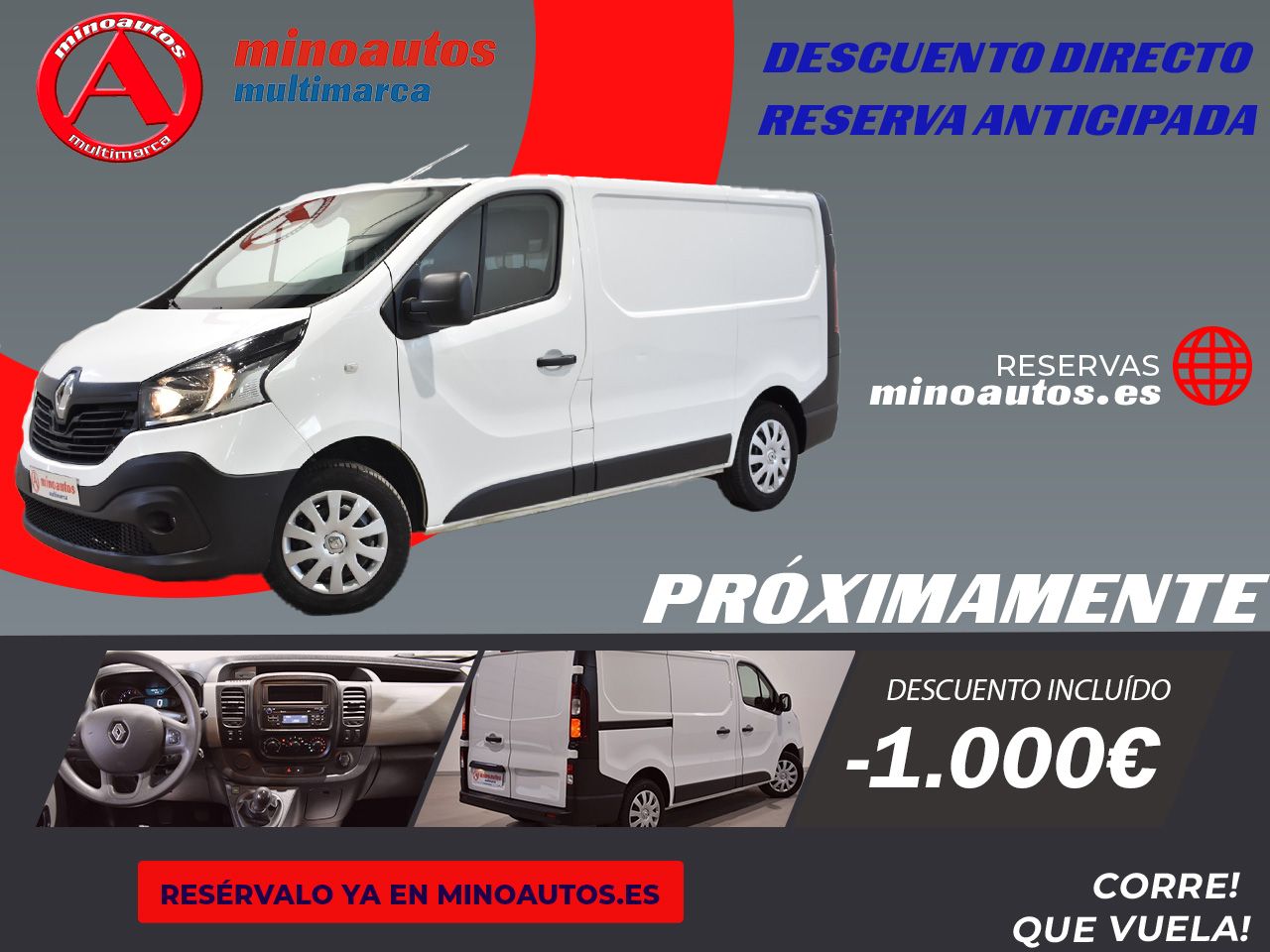 RENAULT TRAFIC en Minoautos