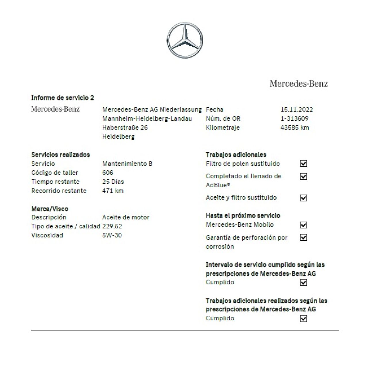 MERCEDES-BENZ CLASE GLC en Minoautos