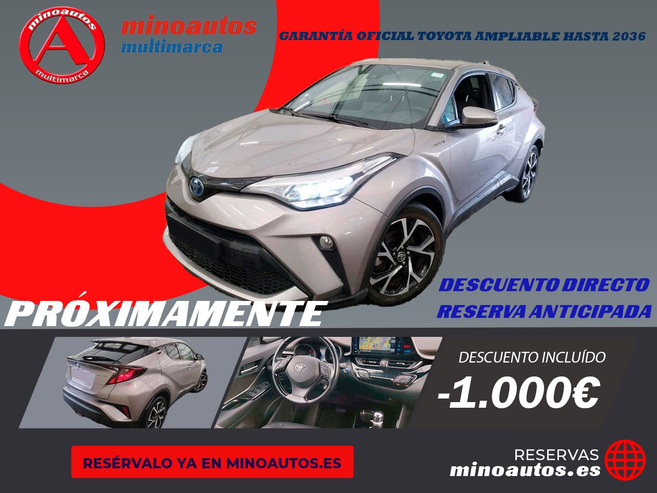 TOYOTA C-HR en Minoautos