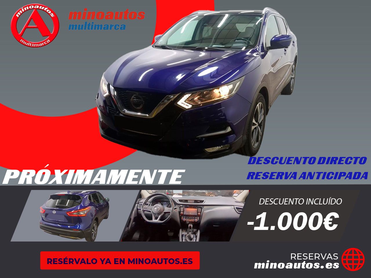 NISSAN QASHQAI en Minoautos