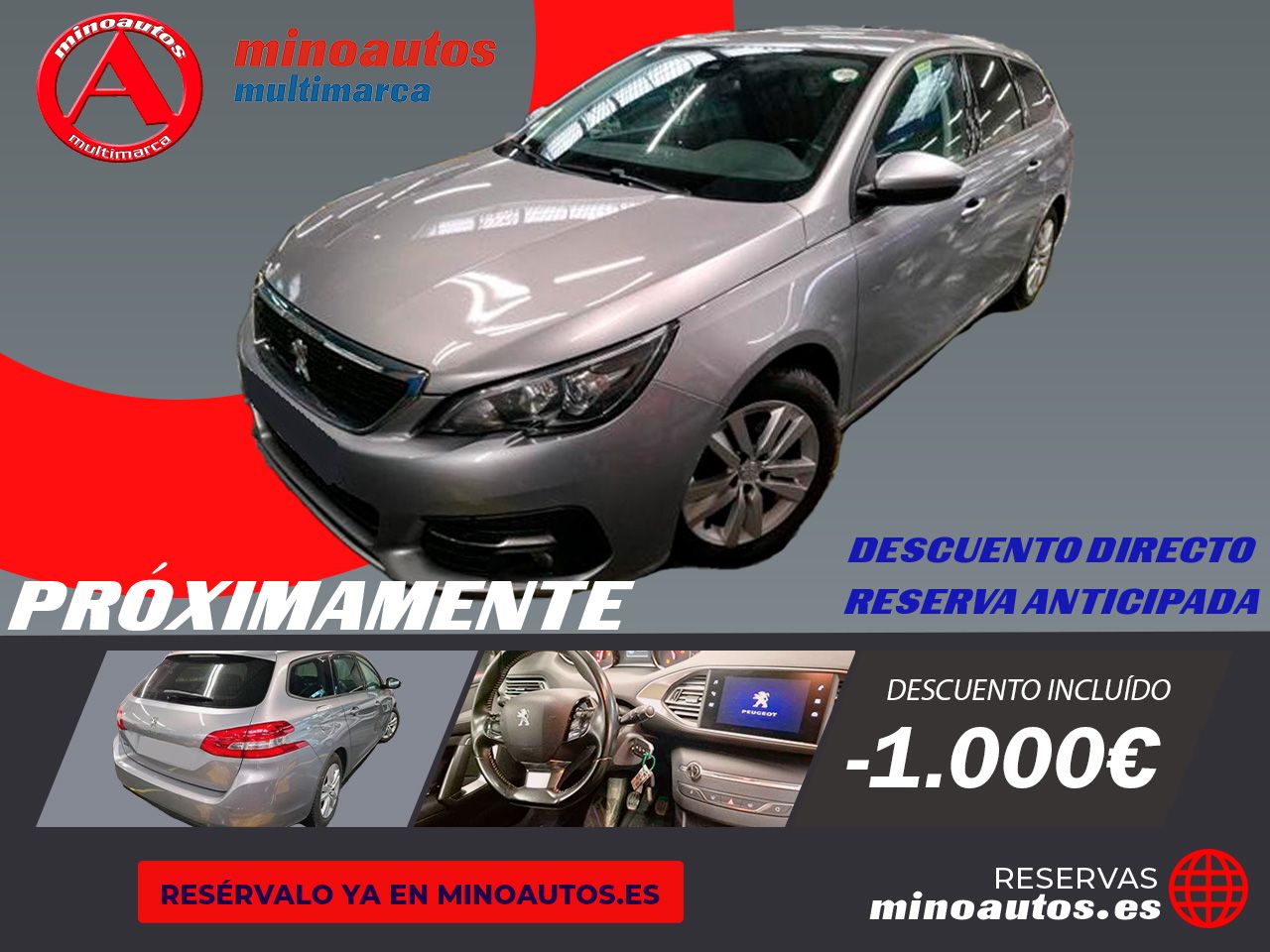 PEUGEOT 308 SW en Minoautos