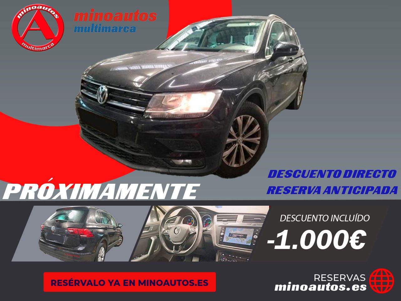 VW TIGUAN en Minoautos