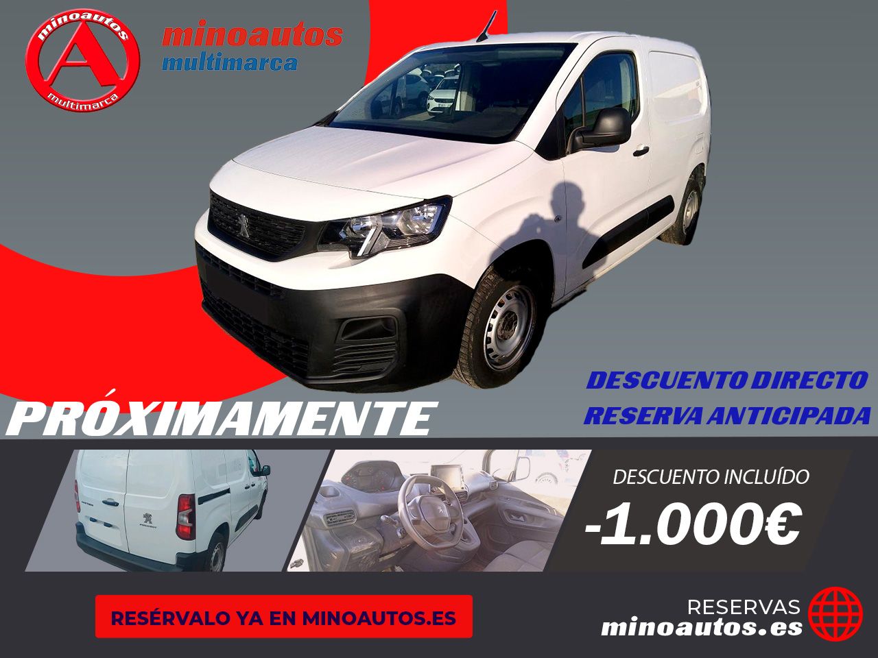 PEUGEOT PARTNER en Minoautos