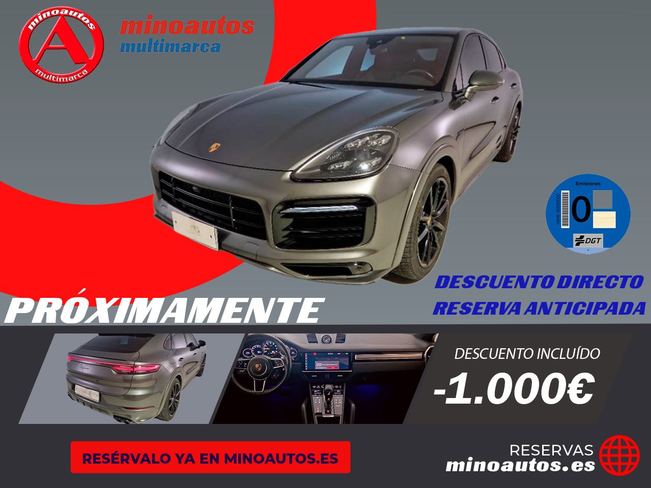 PORSCHE CAYENNE COUP en Minoautos