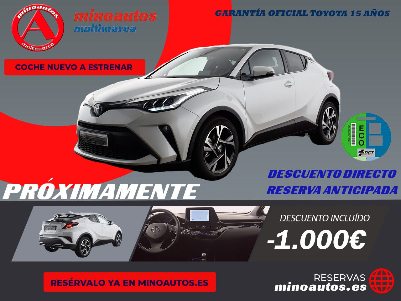 TOYOTA C-HR en Minoautos