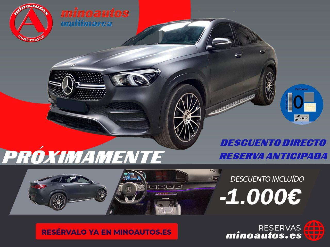 MERCEDES-BENZ GLE COUP en Minoautos