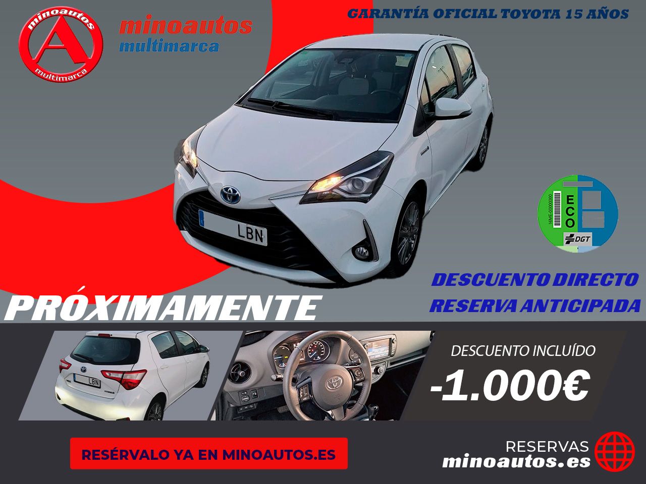 TOYOTA YARIS en Minoautos