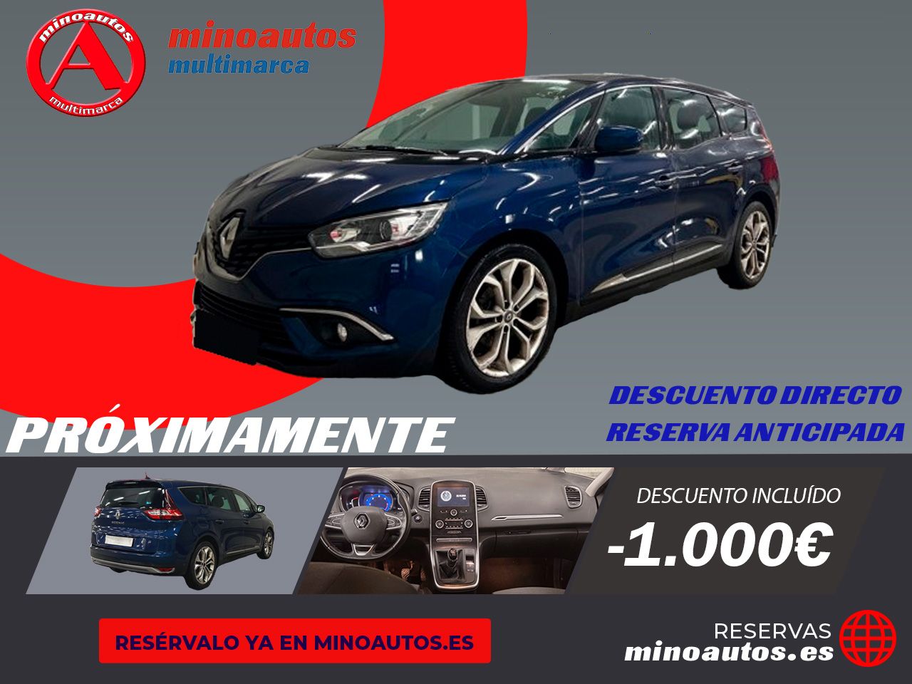 RENAULT GRAND SCENIC en Minoautos