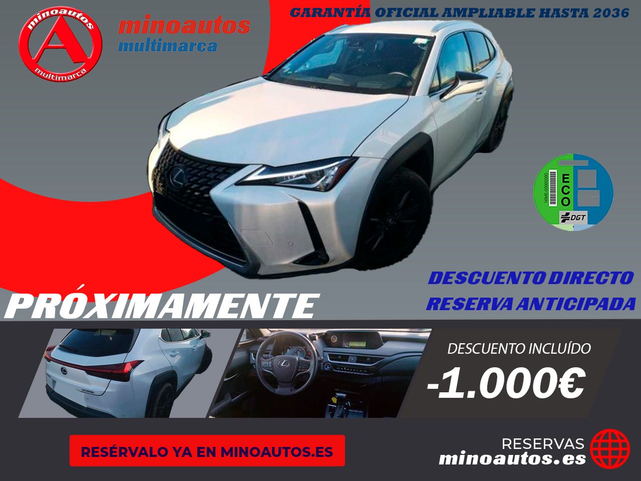 LEXUS UX en Minoautos