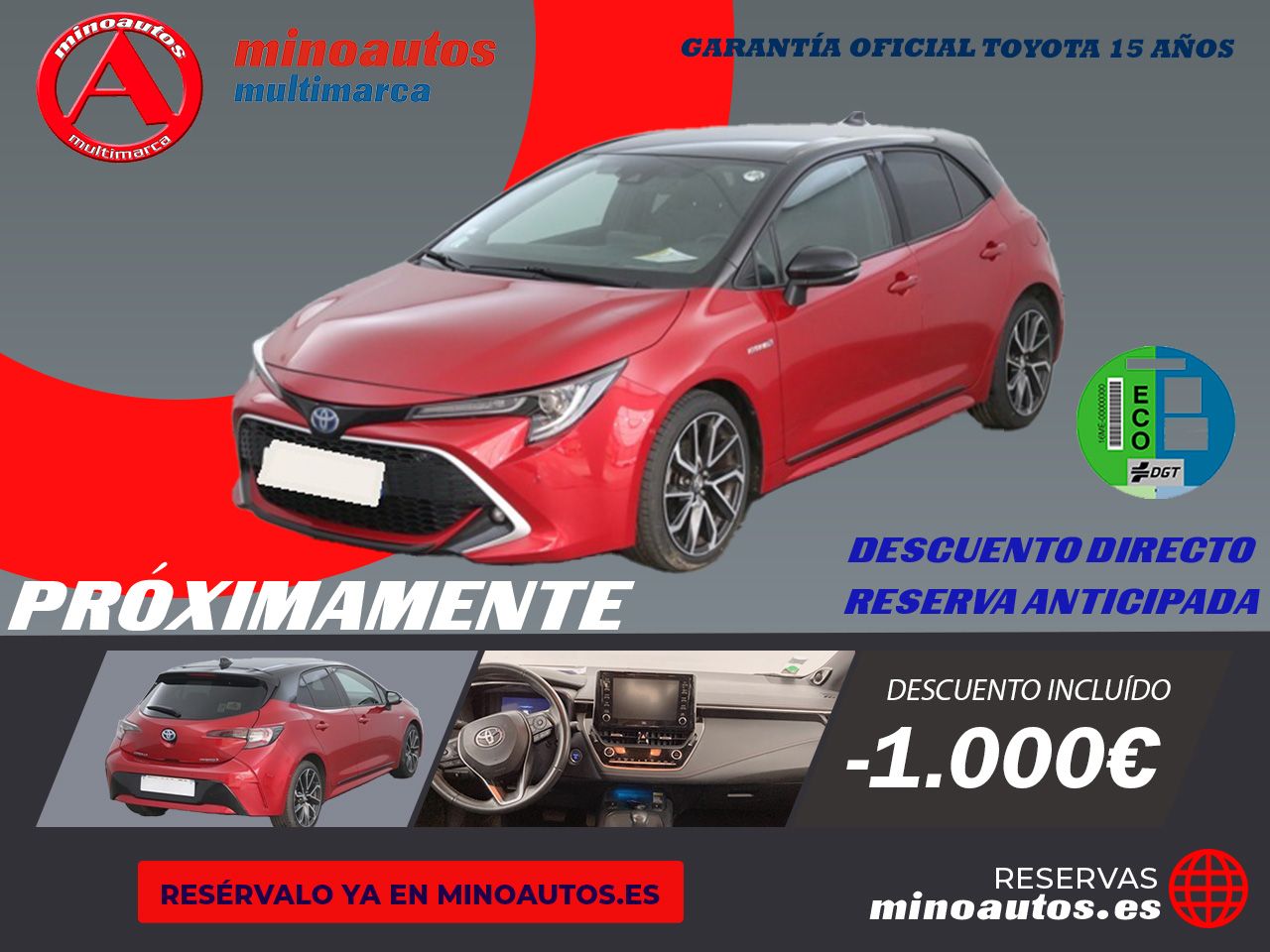 TOYOTA COROLLA en Minoautos