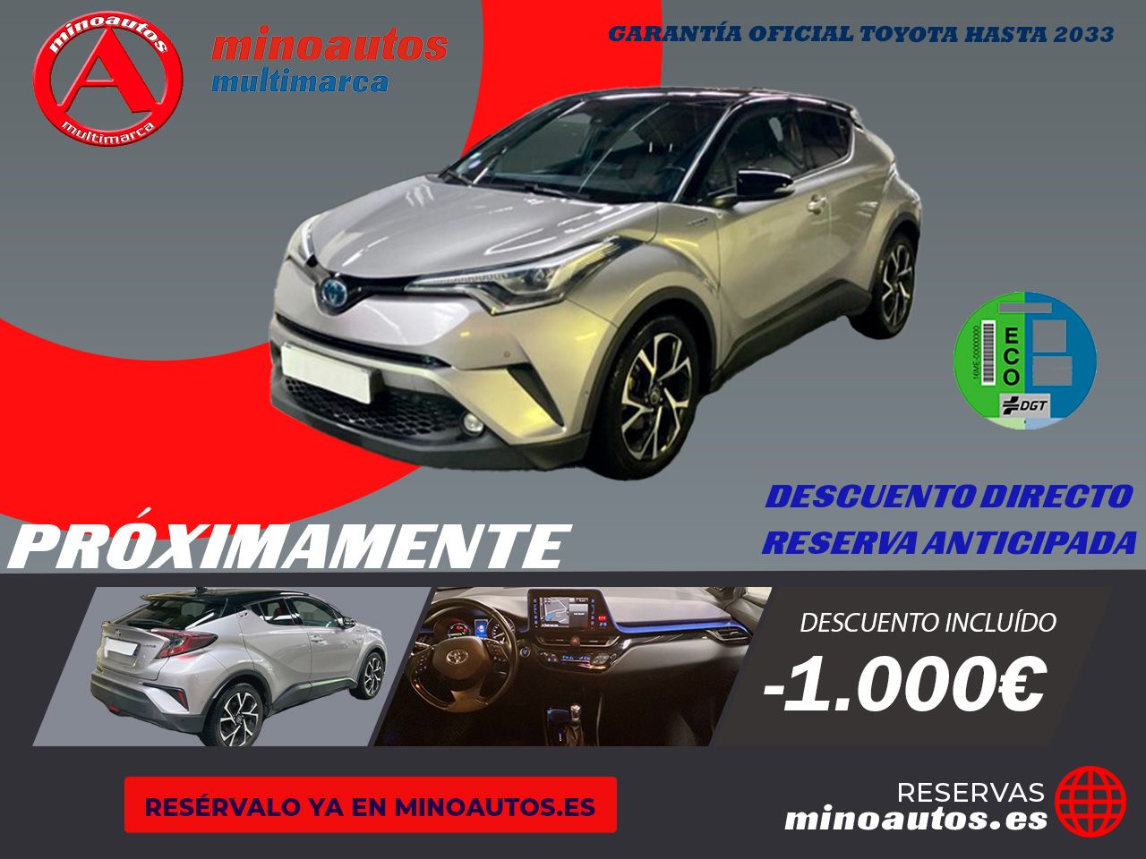 TOYOTA C-HR en Minoautos