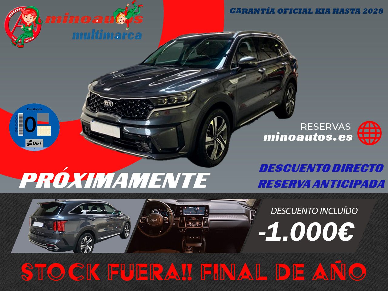 KIA SORENTO en Minoautos