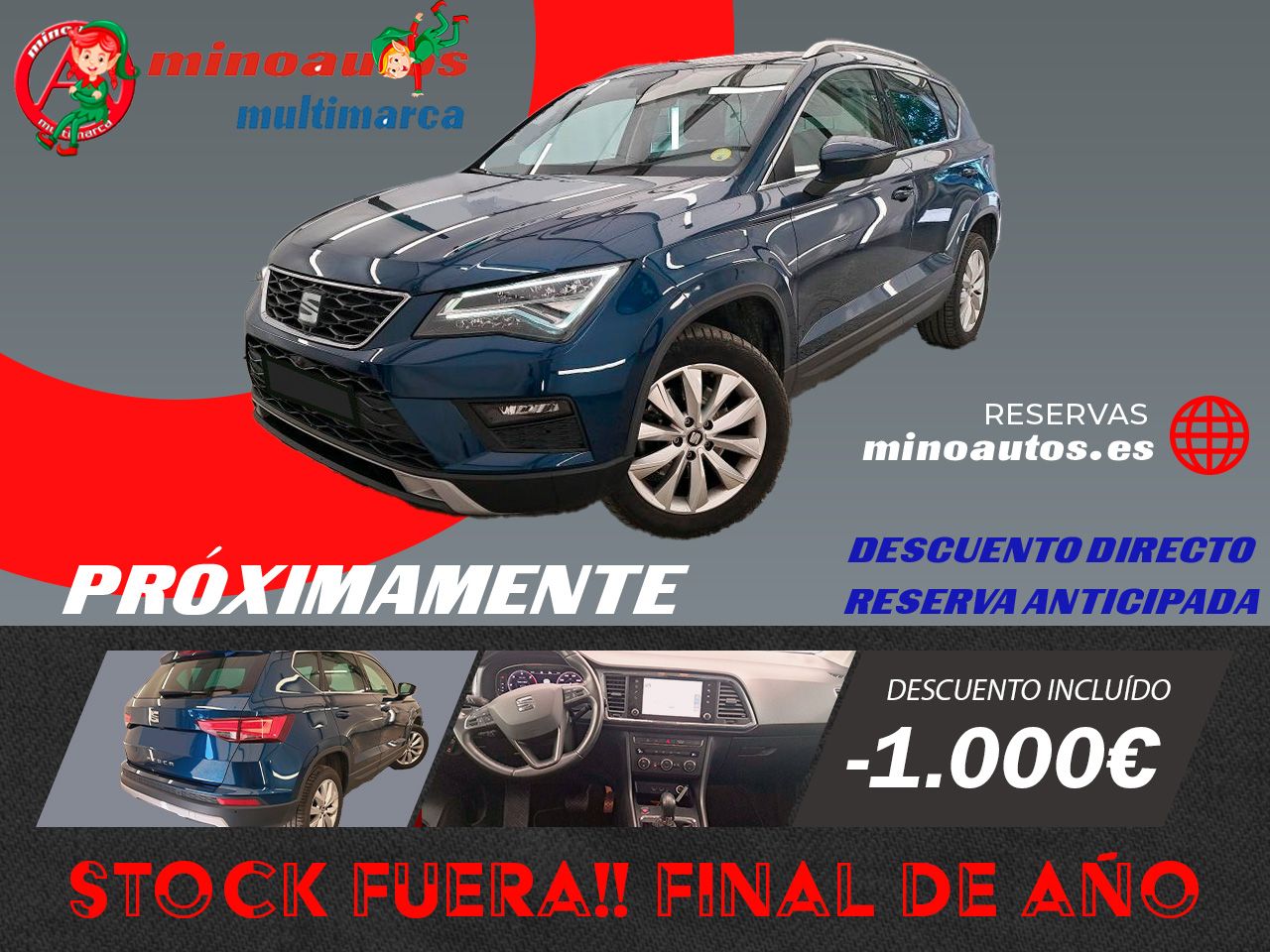 SEAT ATECA en Minoautos