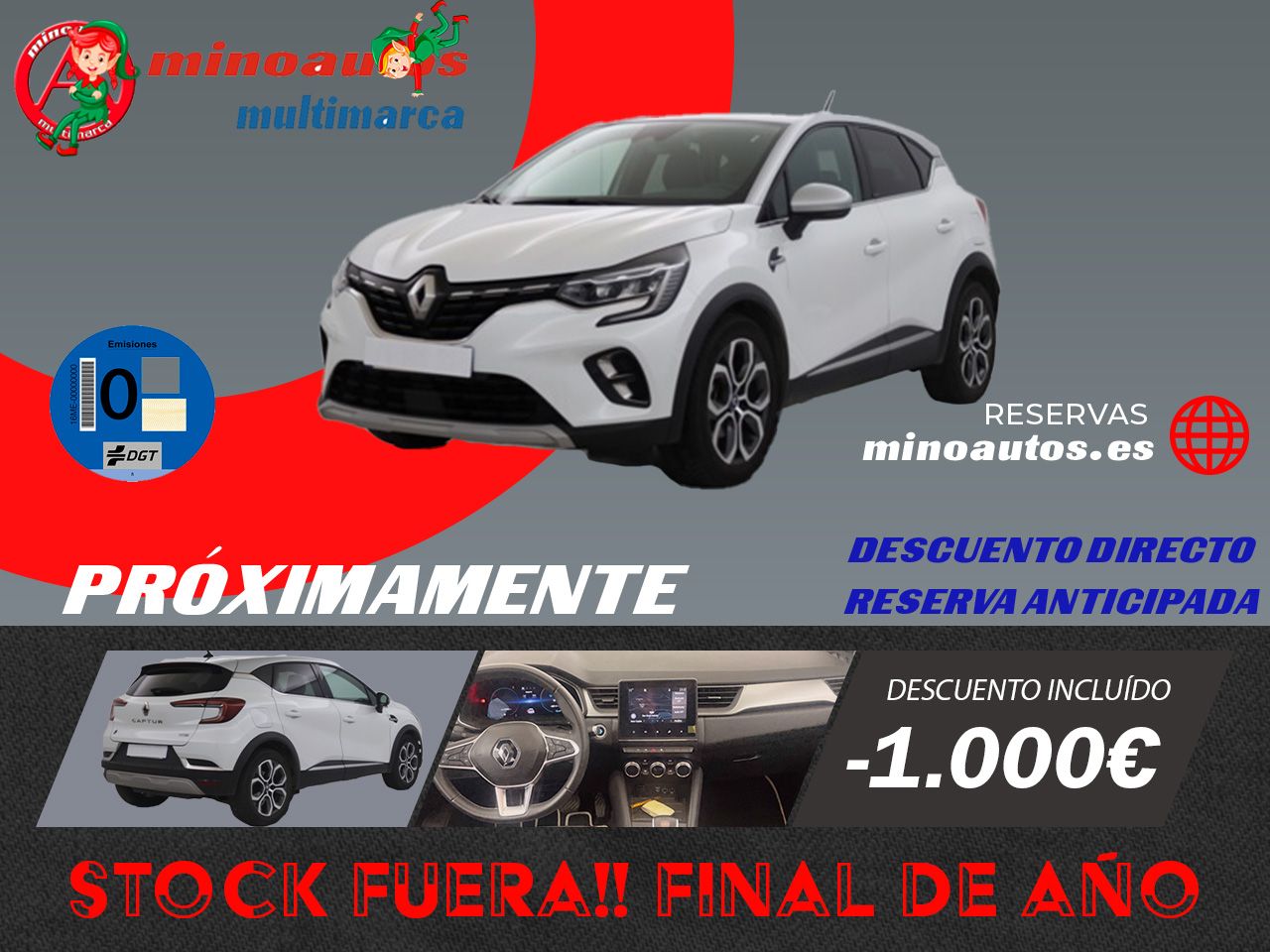 RENAULT CAPTUR en Minoautos