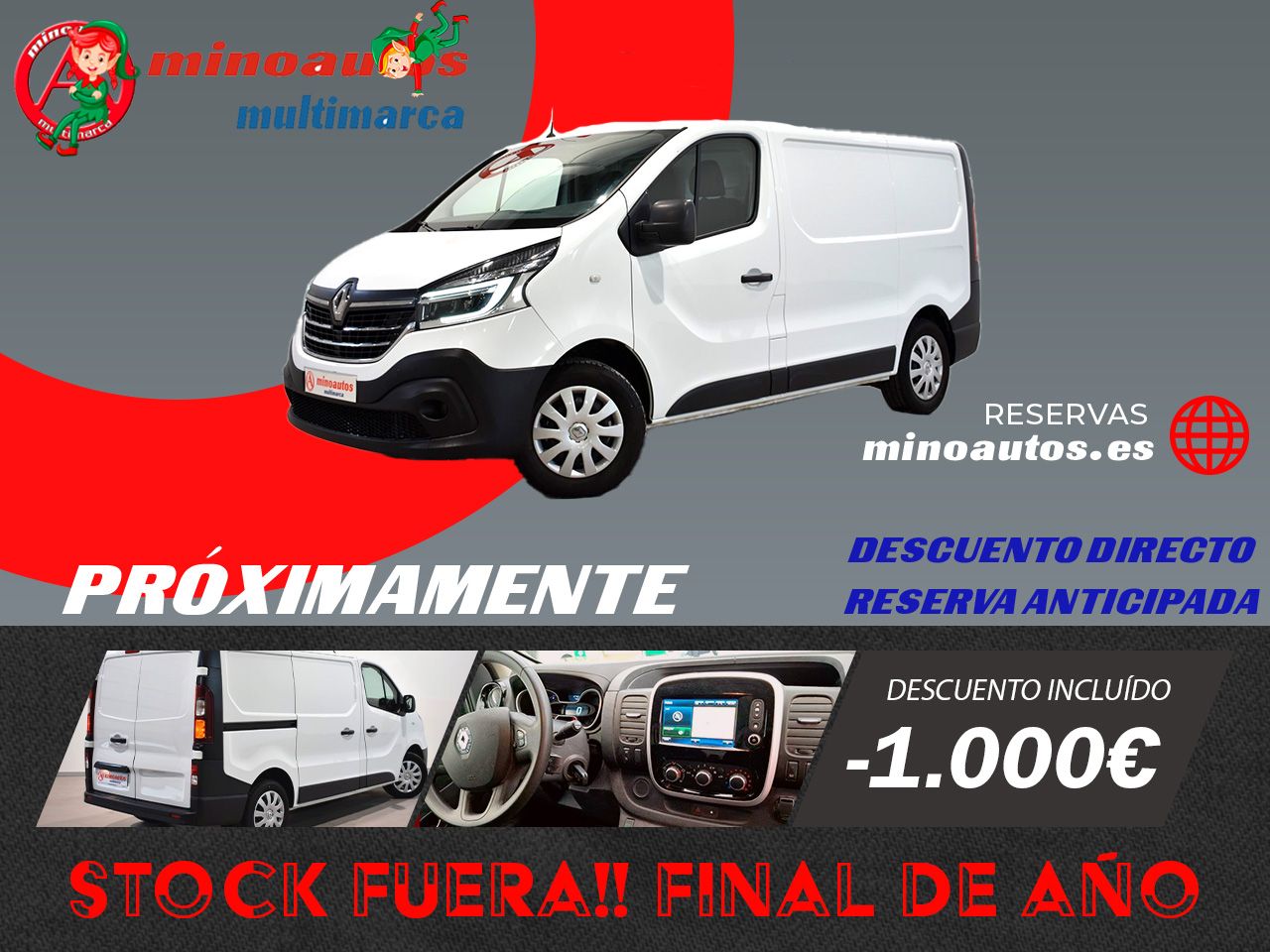 RENAULT TRAFIC en Minoautos