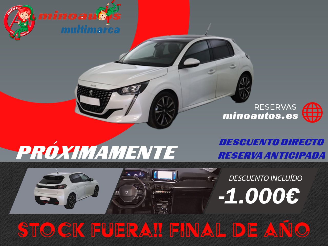 PEUGEOT 208 en Minoautos