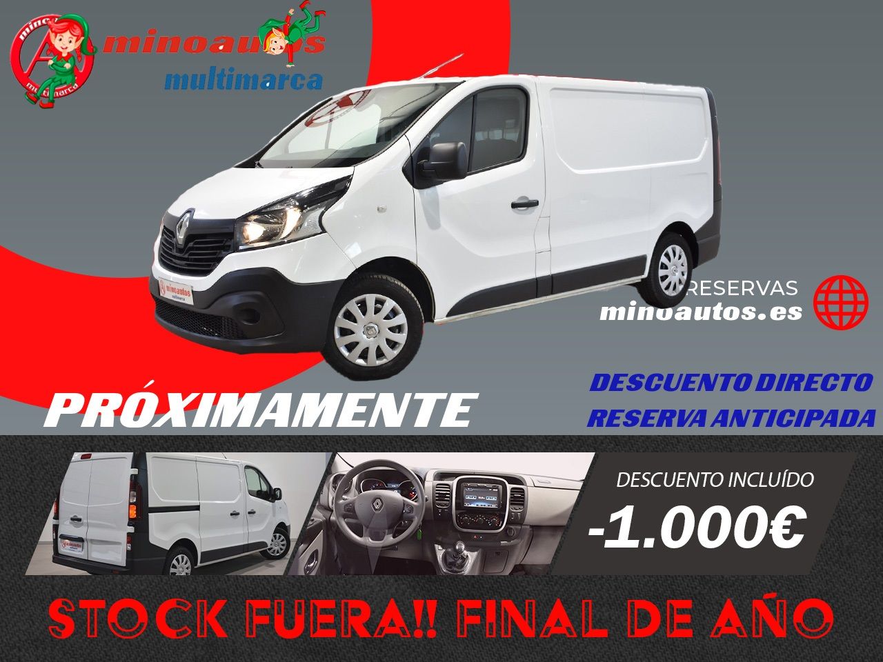 RENAULT TRAFIC en Minoautos