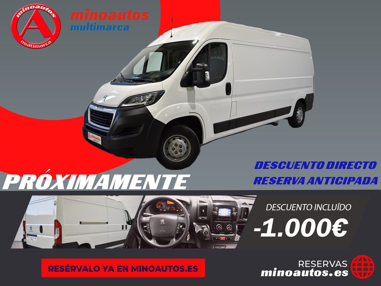 PEUGEOT BOXER en Minoautos