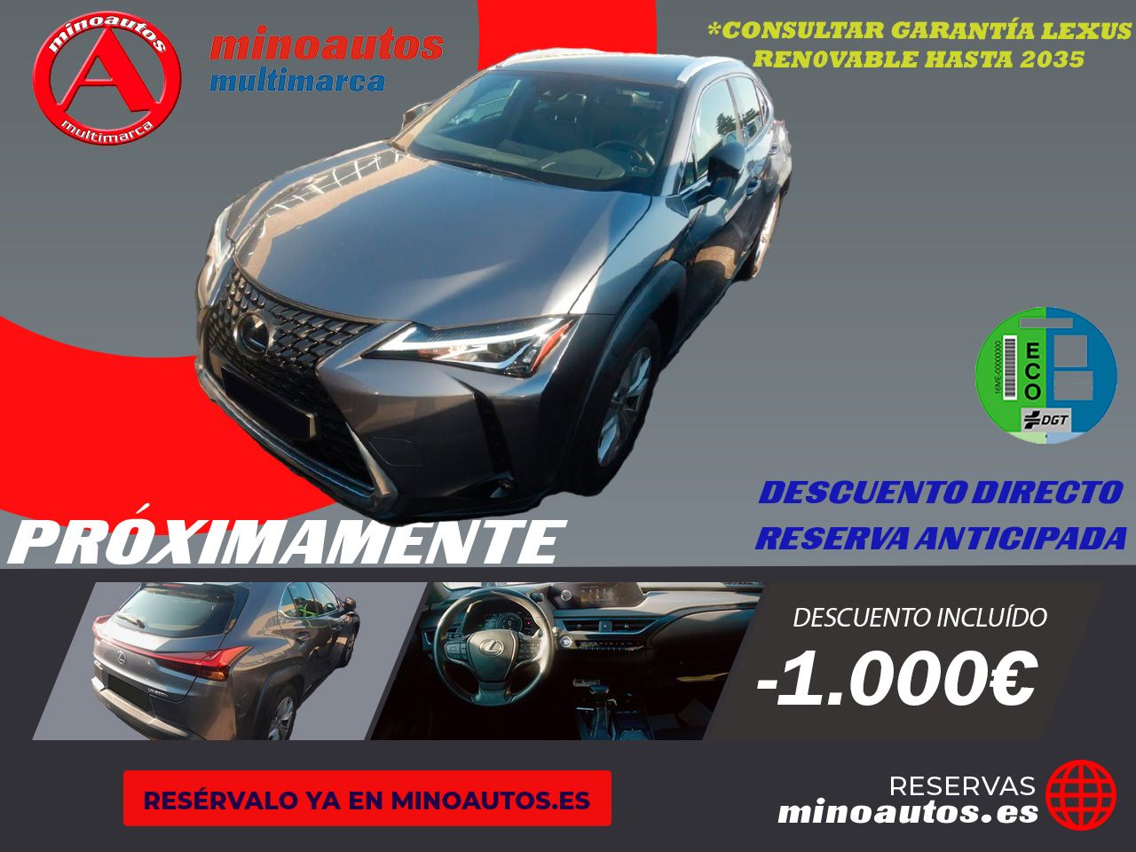 LEXUS UX en Minoautos