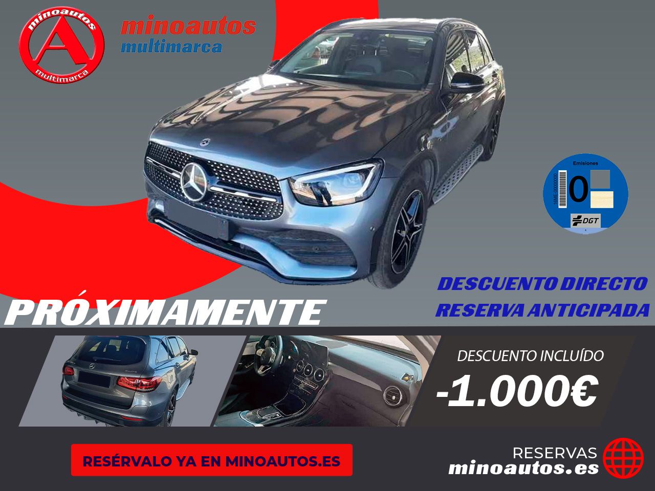 MERCEDES-BENZ CLASE GLC en Minoautos