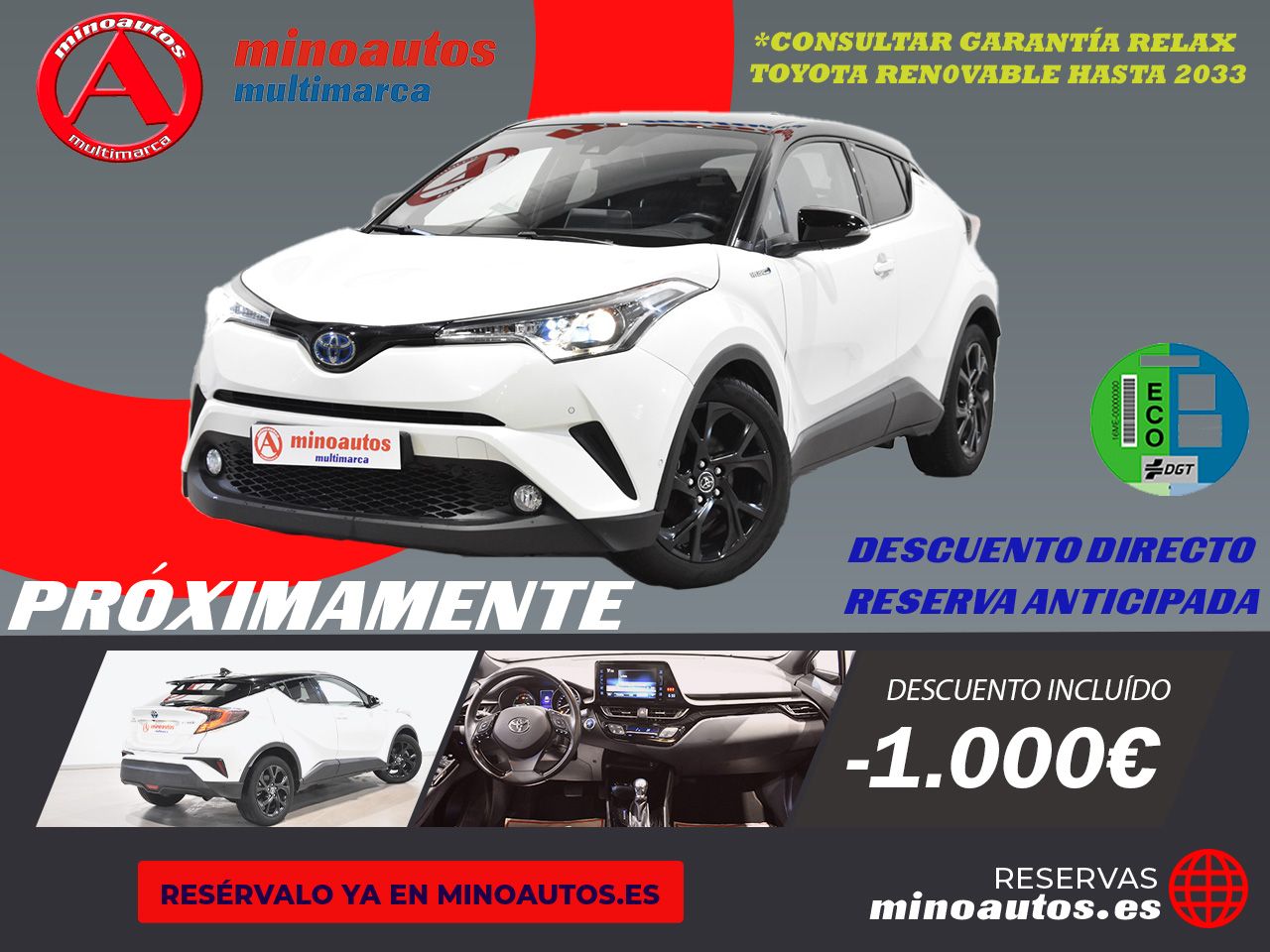 TOYOTA C-HR en Minoautos