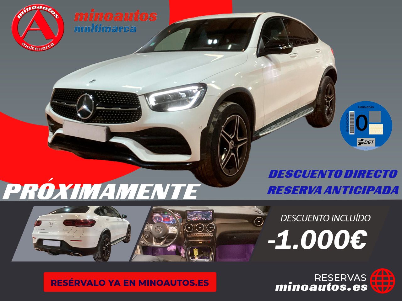 MERCEDES-BENZ GLC COUP en Minoautos