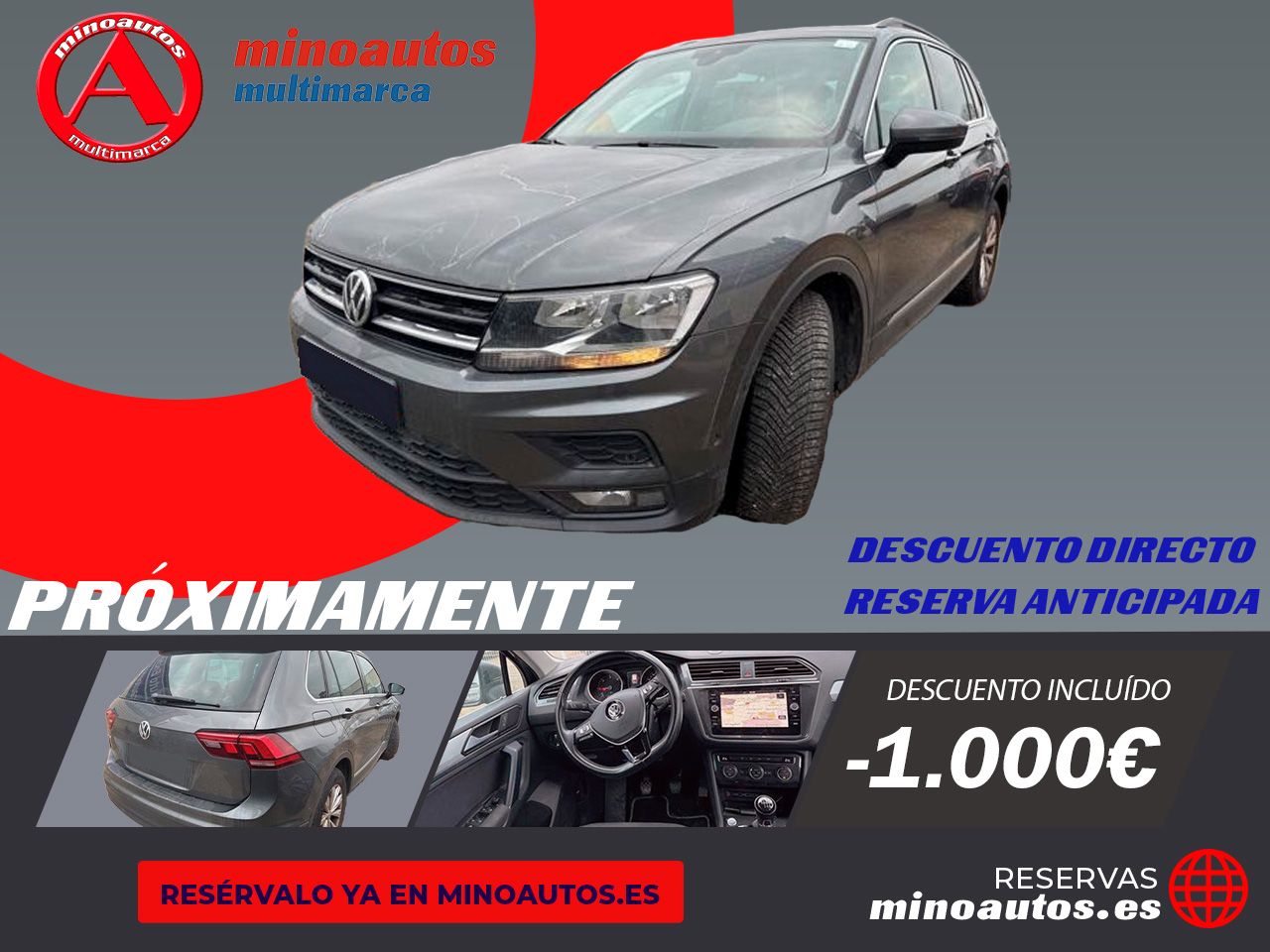 VW TIGUAN en Minoautos