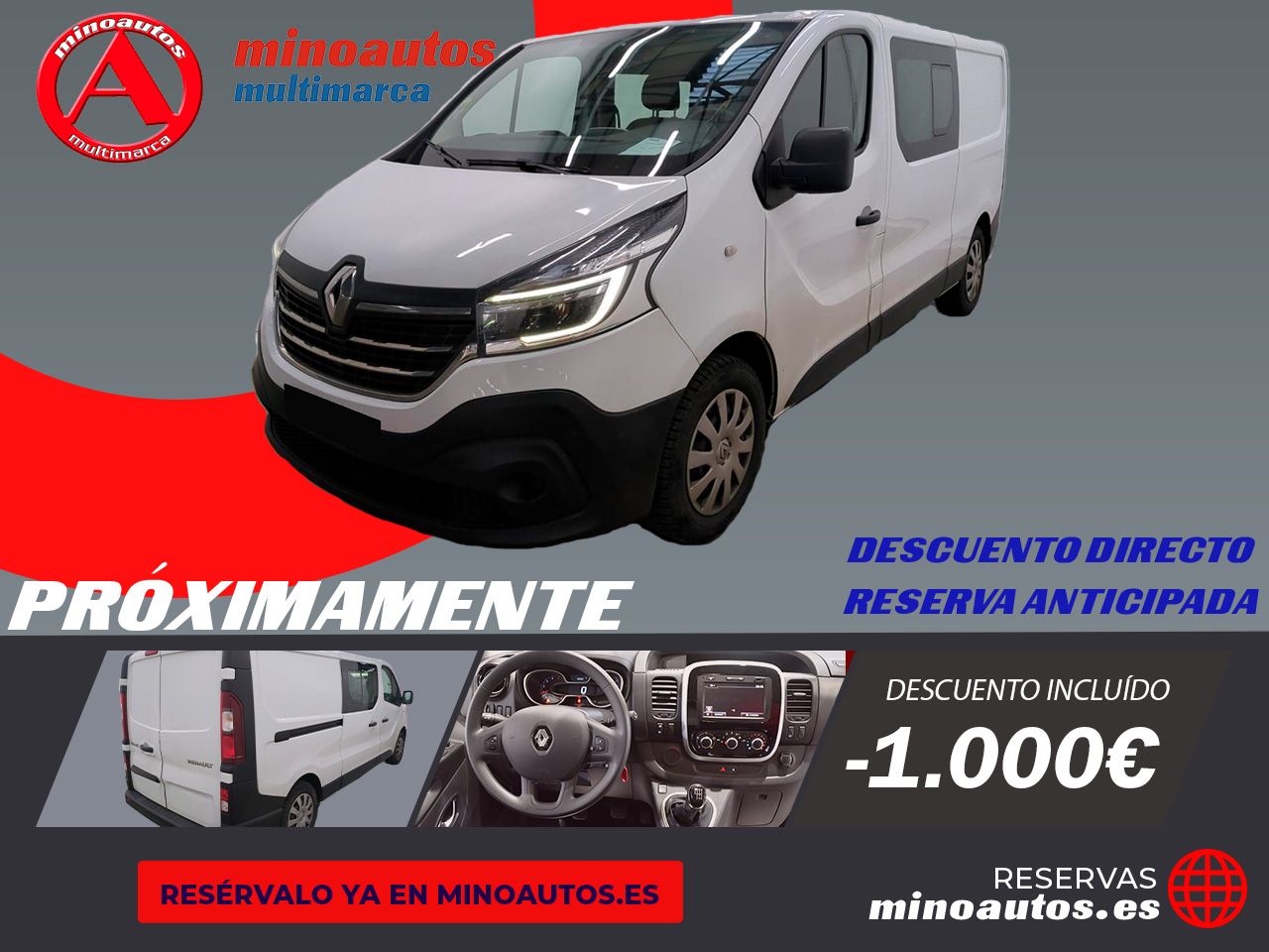 RENAULT TRAFIC en Minoautos